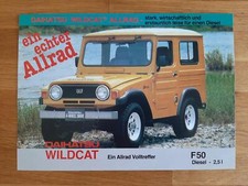 Daihatsu wildcat f50 gebraucht kaufen  Deutschland