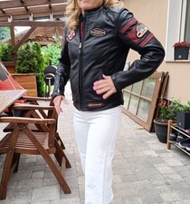 Motorrad lederjacke bering gebraucht kaufen  Schönwalde