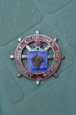 Badge automobile club d'occasion  Hermanville-sur-Mer