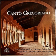 Canto gregoriano cofanetto usato  Celle di Bulgheria