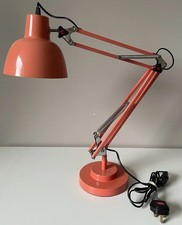 Anglepoise lamp orange for sale  BACUP