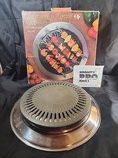 Grelha interna Grill It fogão sem fumaça grelha superior usada inclui caixa.                  DD comprar usado  Enviando para Brazil