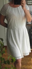 Robe dentelle écrue d'occasion  Rouxmesnil-Bouteilles