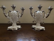 Coppia candelabri candelieri usato  Bra
