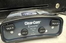 Interfone Clear-Com RS-703 TW Dual Channel Beltpack com fio precisa de fone de ouvido XLR de 4 pinos, usado comprar usado  Enviando para Brazil