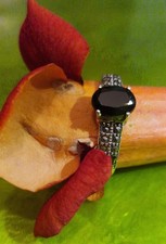 Bague rétro onyx d'occasion  Arudy