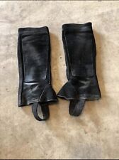 Black half chaps for sale  Brick