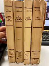Lot livres cronin d'occasion Lot livres cronin d'occasion  Aubenas