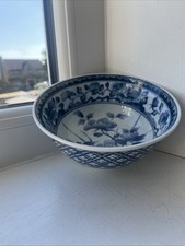 Vintage blue white for sale  LEEDS