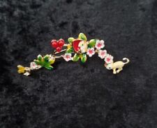 Mouse brooch rhinestone for sale  PUDSEY
