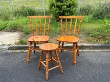 Set holzstühle holzhocker gebraucht kaufen  Ostheim