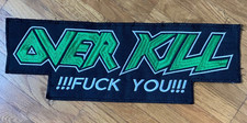 Verkill backpatch 29x10cm gebraucht kaufen  Hamburg