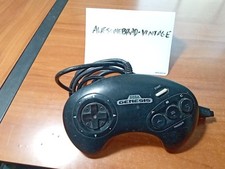 Controlador de botão Sega Genesis 3 fabricante de equipamento original modelo 1650 - Preto *TESTADO* comprar usado Controlador de botão Sega Genesis 3 fabricante de equipamento original modelo 1650 - Preto *TESTADO* comprar usado  Enviando para Brazil