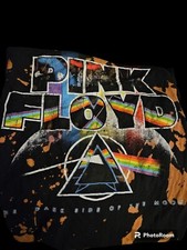 Camiseta C Lifegroup Pink Floyd Splattered Black Dark Side of The Moon tela tamanho M comprar usado  Enviando para Brazil