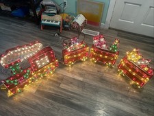 Lighted christmas train for sale  Penn Valley