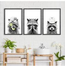 Adorable raccoon bathroom for sale  Dallas