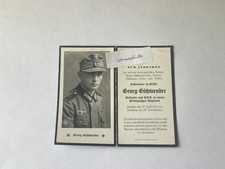 Sterbebild 2wk feldmeister gebraucht kaufen  Waging a.See