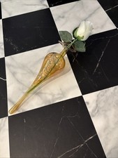 Beautiful glass soliflora d'occasion  Expédié en Belgium