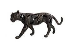 Moderno bronzo panther usato  Spedire a Italy