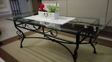 Table basse120x60x45cm verre d'occasion  Saint-Vallier-de-Thiey