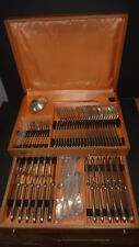 coffret ménagère 71 pièc François Frionnet métal argenté style rocaille Louis XV na sprzedaż  Wysyłka do Poland