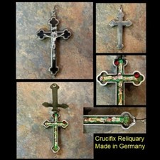 christianity crucifix reliquary for sale  Manitowish Waters