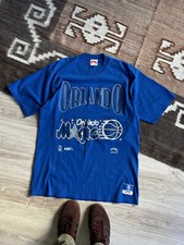Camiseta esportiva masculina NBA Orlando Magic noz-moscada vintage anos 90 tamanho XL comprar usado  Enviando para Brazil