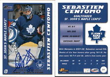 Sebastien Centomo Firmado 2003-04 Pacific Prospects AHL #81 Automático AU Hojas de Arce segunda mano  Embacar hacia Argentina