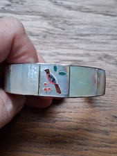Bracelet nacre décor d'occasion  Le Chesne