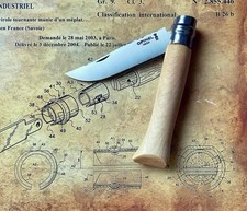 Couteau custom érable d'occasion  Tours-