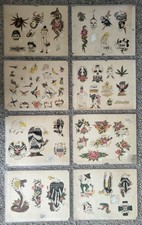 Vintage tattoo flash for sale  Largo
