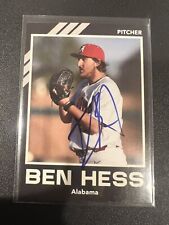 Ben hess autographed for sale  Beloit