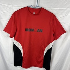 Camisa masculina de corrida K-Swiss Ironman ciclismo S vermelha cinza equipe triatlo comprar usado  Enviando para Brazil