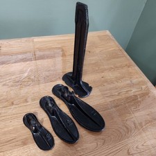 Antigo suporte de reparo de sapatos sapateiro de ferro fundido e não. Forma 2,3,4  comprar usado  Enviando para Brazil