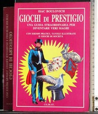 Giochi prestigio. isac usato  Ariccia