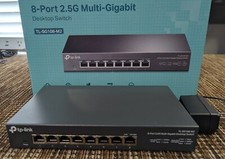 Switch de Mesa Multi-Gigabit TP-LINK TP-Link (TL-SG108-M2) 8 Portas 2.5G comprar usado  Enviando para Brazil