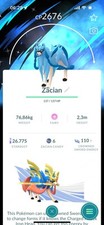 Pokémon—Go-Shiny Zacian com fundo especial Go Fest-Trade20k-Or-PTC comprar usado  Enviando para Brazil