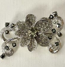 Silver tone floral for sale  Dunnsville