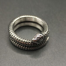 Anello serpente acciaio usato  Meleti
