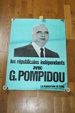 Affiches électorales ancienne d'occasion  Lorrez-le-Bocage-Préaux