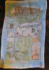 Linen teatowel harewood for sale  EDINBURGH