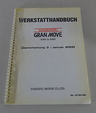 Shop manual daihatsu d'occasion  Expédié en Belgium