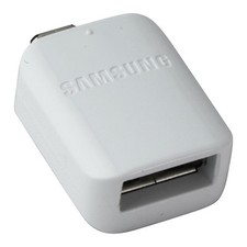 Adaptador OTG micro-USB USB-A fêmea para macho fabricante de equipamento original Samsung - Branco (GH96-09728A) comprar usado  Enviando para Brazil
