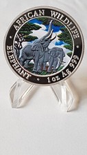 Silbermünze african wildlife gebraucht kaufen  Geringswalde