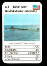 Info card warship for sale  EASTBOURNE