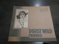 Catalogue durst wild d'occasion  Marigny