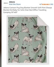 Pug blanket available for sale  Hanover Park