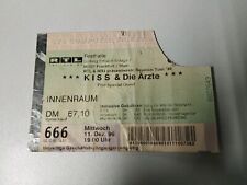 Kiss konzert karte gebraucht kaufen  Biebesheim