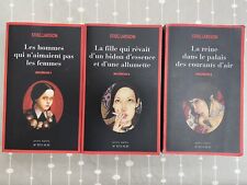 Millenium trilogie stieg d'occasion  Voisins-le-Bretonneux