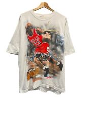 Camiseta Rap Vintage Michael Jordan NBA Chicago Bulls Estampa Total Tamanho Grande comprar usado  Enviando para Brazil